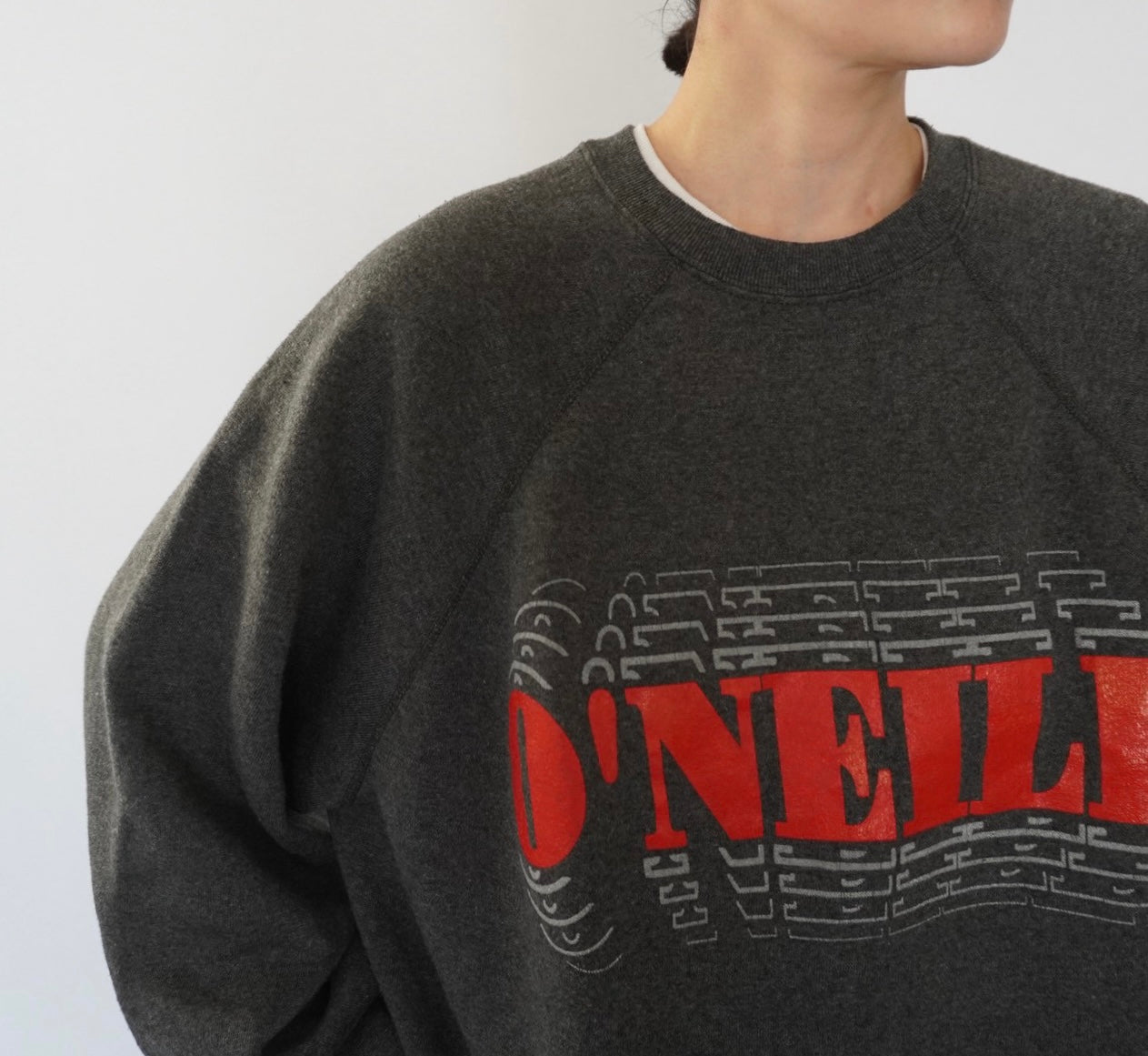 80s Printed Sweater Made in USA