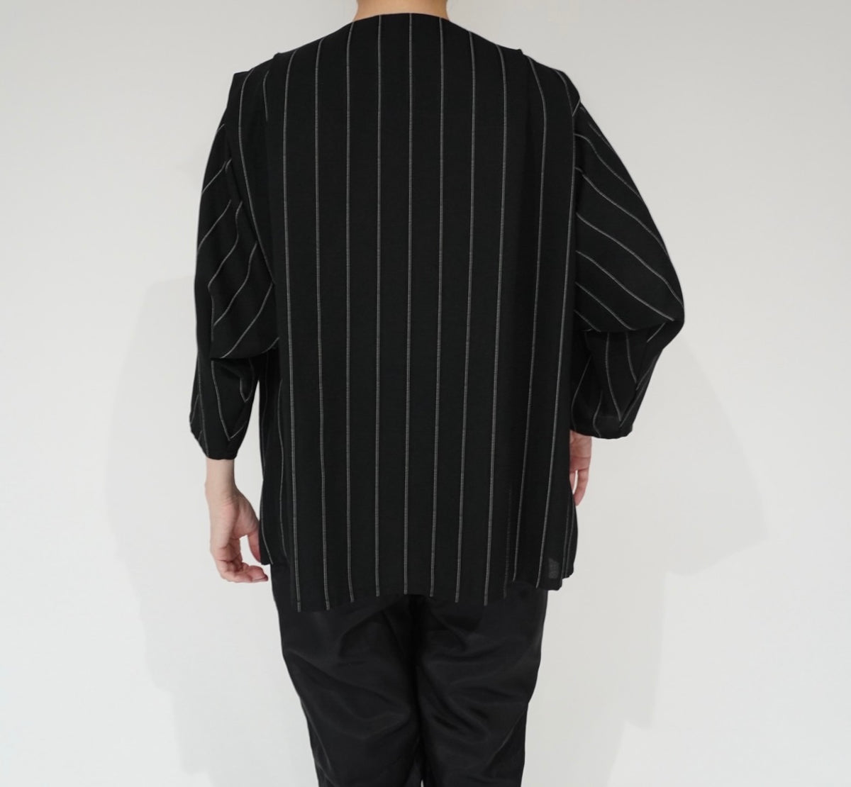 90s Striped Robe Jacket