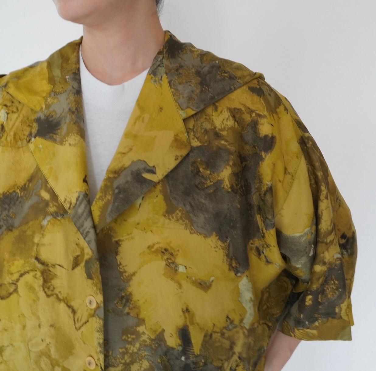 80s Silk Jacket,Blouse Made in Italy