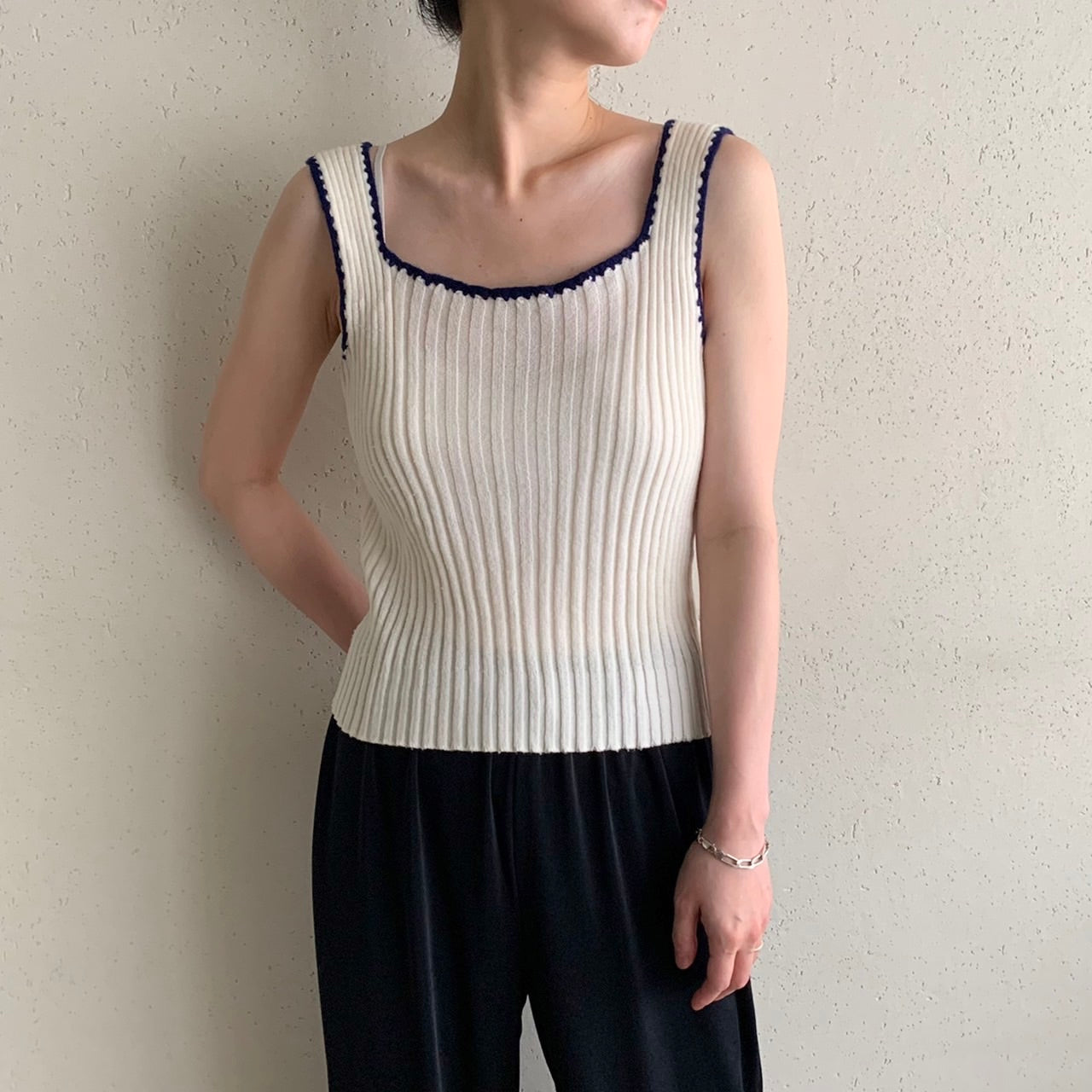 90s Ribbed Top