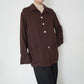 90s Brown Silk Shirt