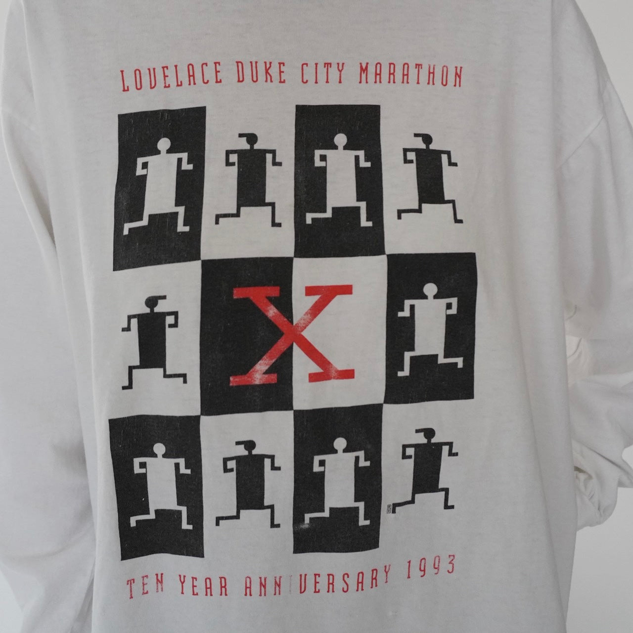90s Printed Long Sleeves T-shirt Made in USA