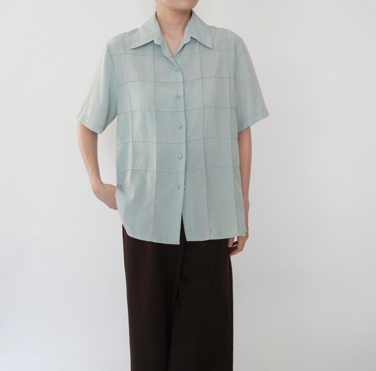 90s Stitch Design Shirt