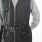 90s EURO Black Design Vest