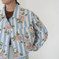 90s Flower Pattern Jacket