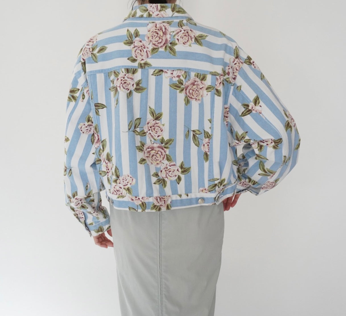 90s Flower Pattern Jacket
