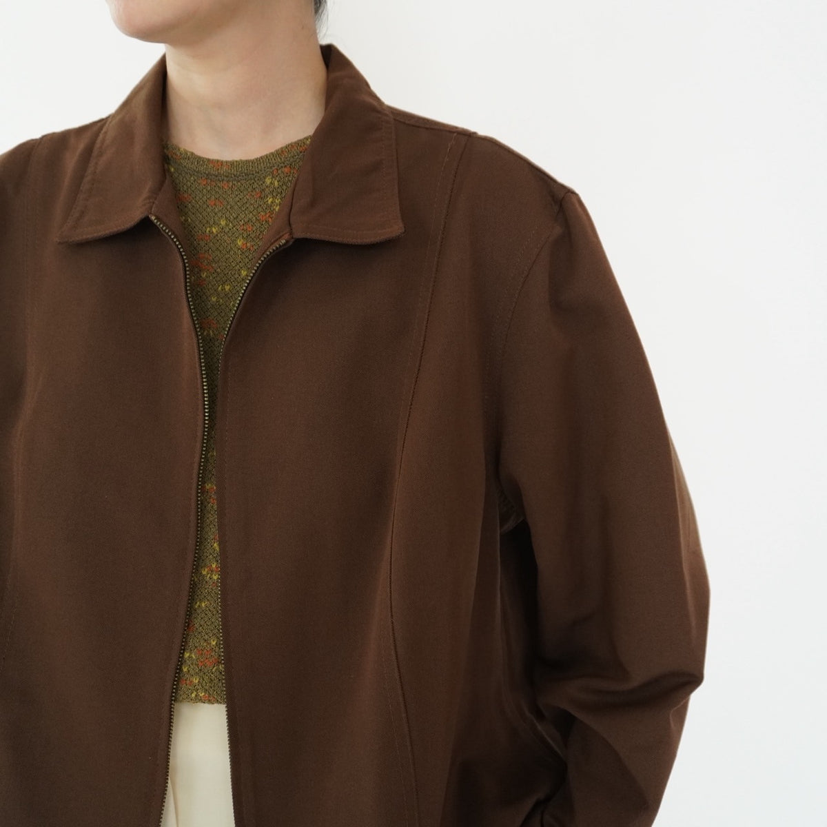 90s Brown Light Jacket