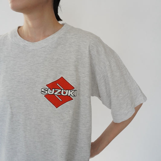 90s "SUZUKI" Printed T-shirt