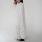 90s Cotton Lace Design Skirt Made in Italy