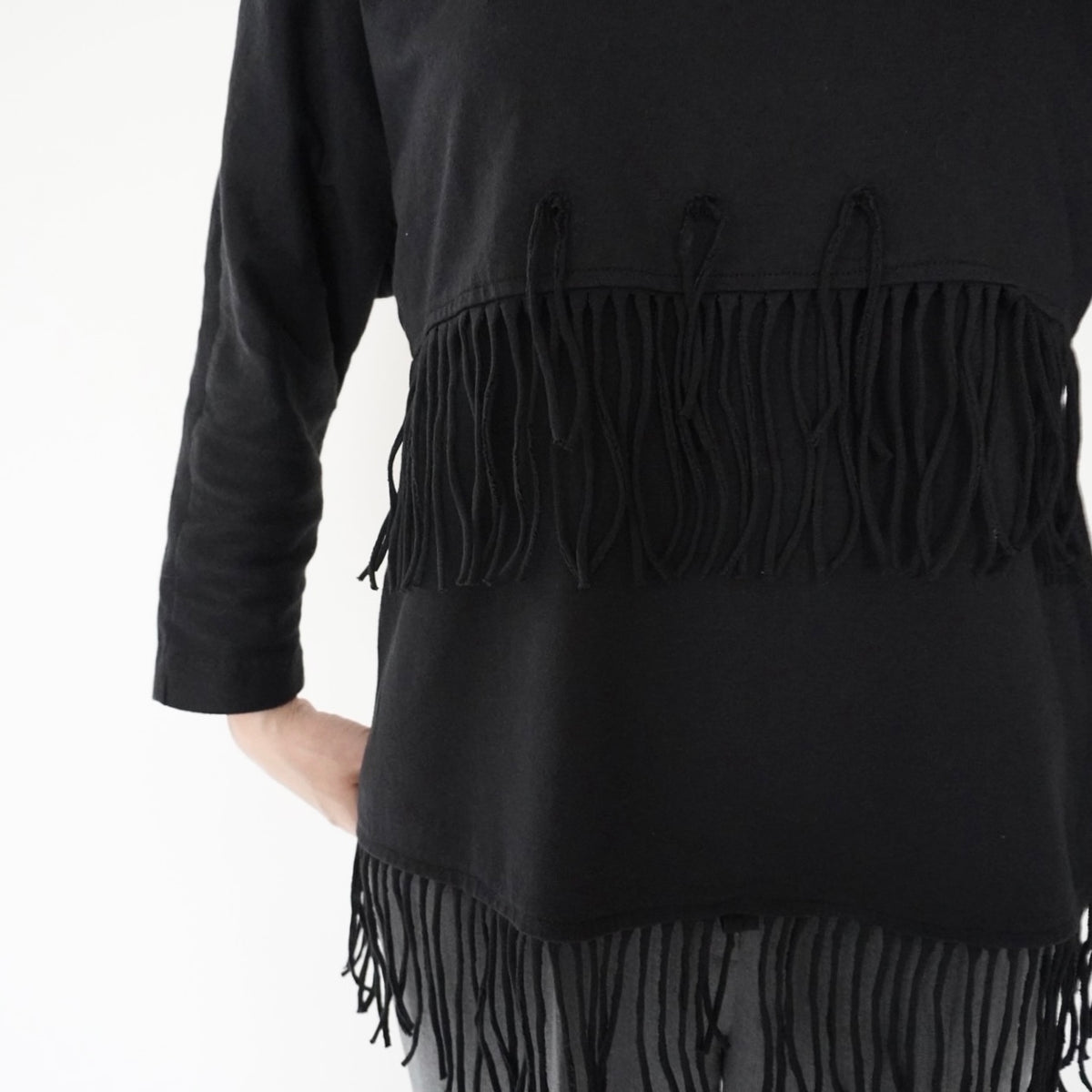 90s Fringe Top Made in USA