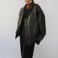 90s Leather Jacket Made in France