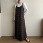 90s Printed Rayon Dress Made in USA