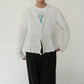 90s Pleated Cardigan Made in USA