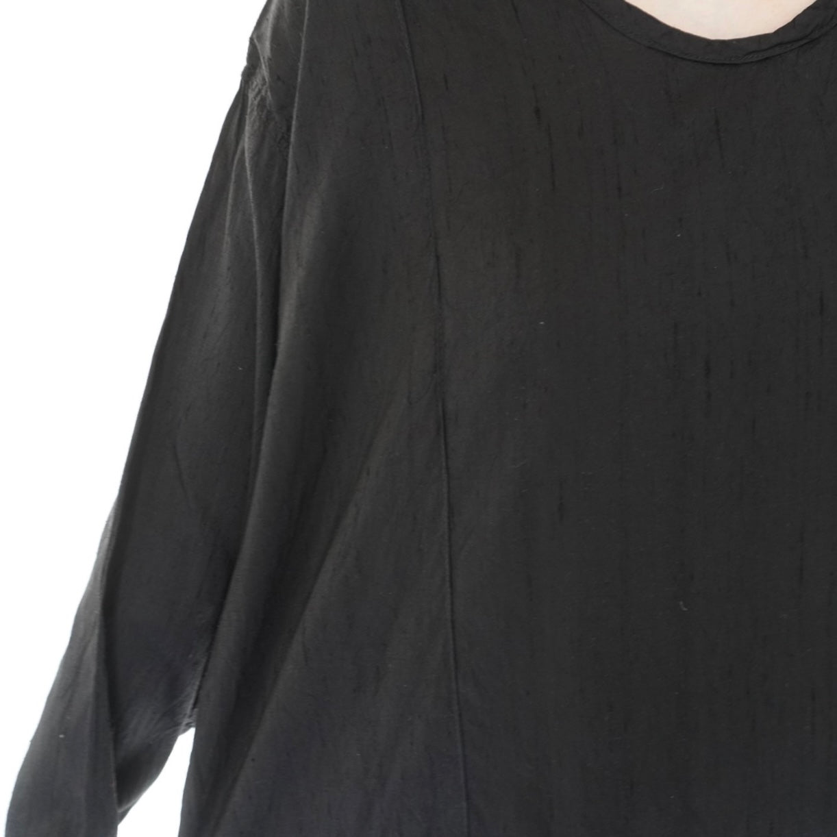 90s Raw Silk Blouse