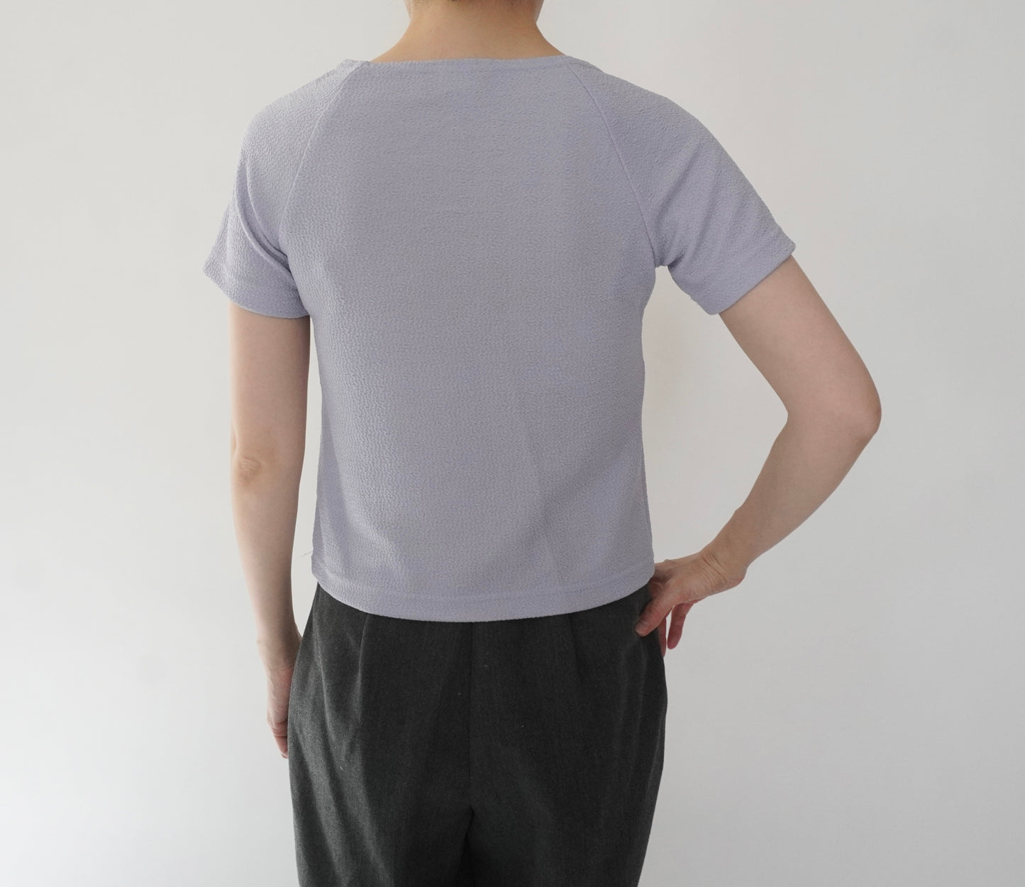 90s Light Purple Top Made in USA