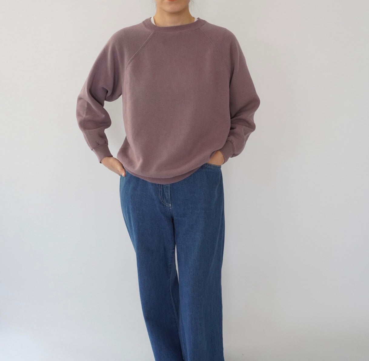 90s Light Purple Sweater