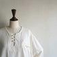 90s Design Ivory Cotton Top