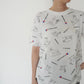 90s Printed T-shirt Made in France