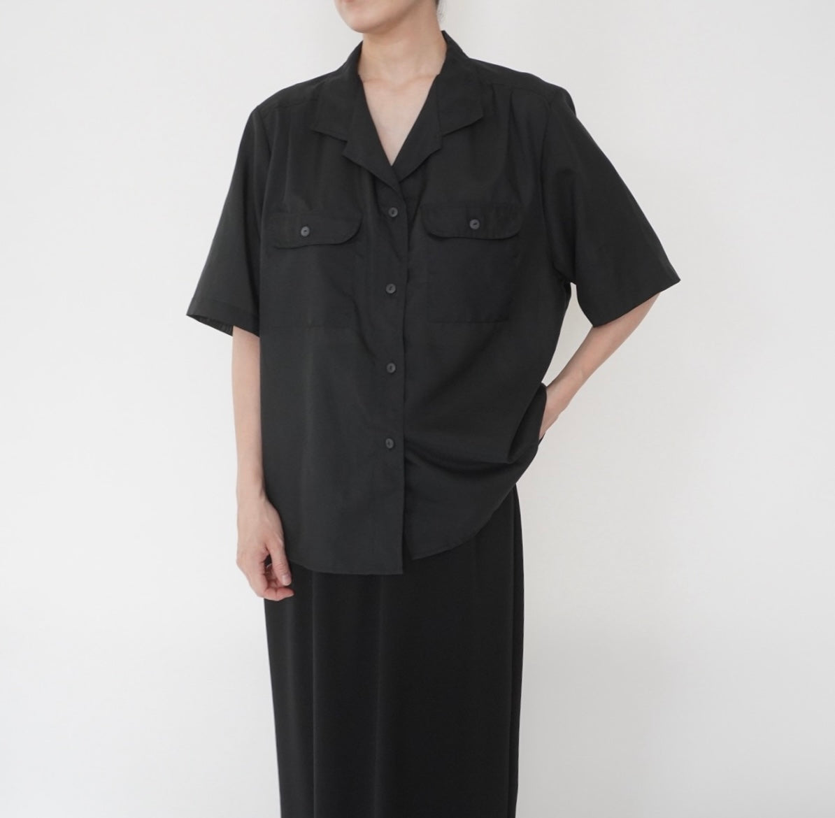 90s Black Shirt