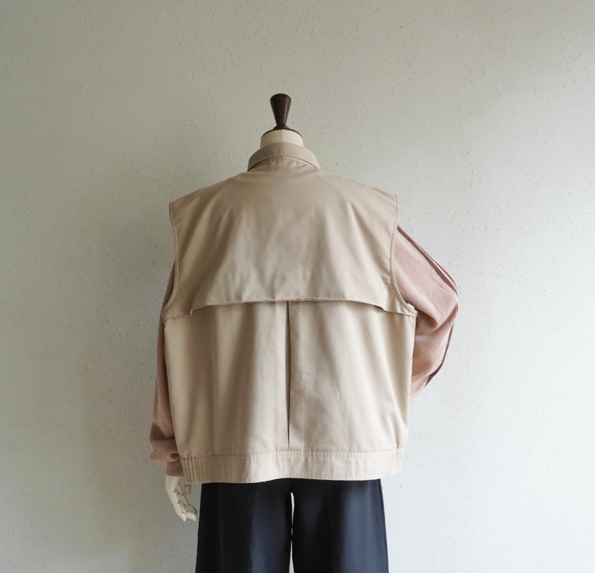 90s Zip Boxy Vest