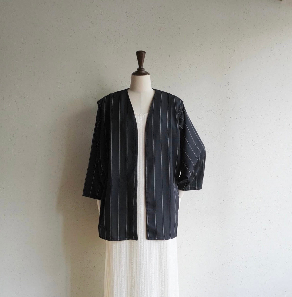 80s Striped jacket Made in USA