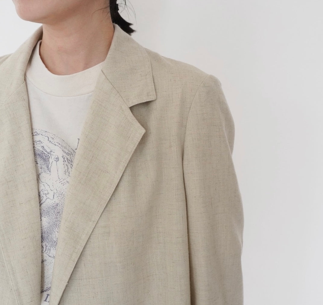 90s Rayon Light Jacket