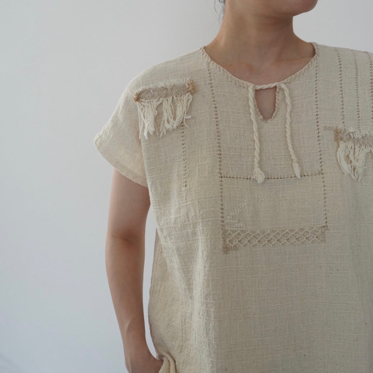 70s Fringe Design Top