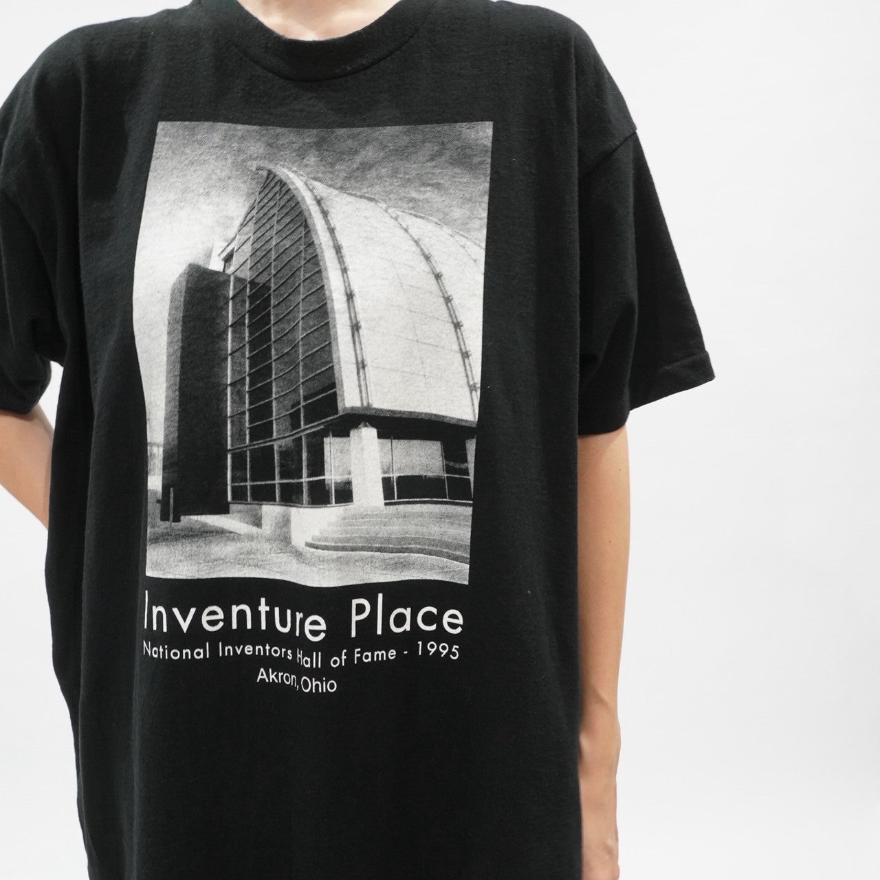 90s Photo Printed T-shirt Made in USA