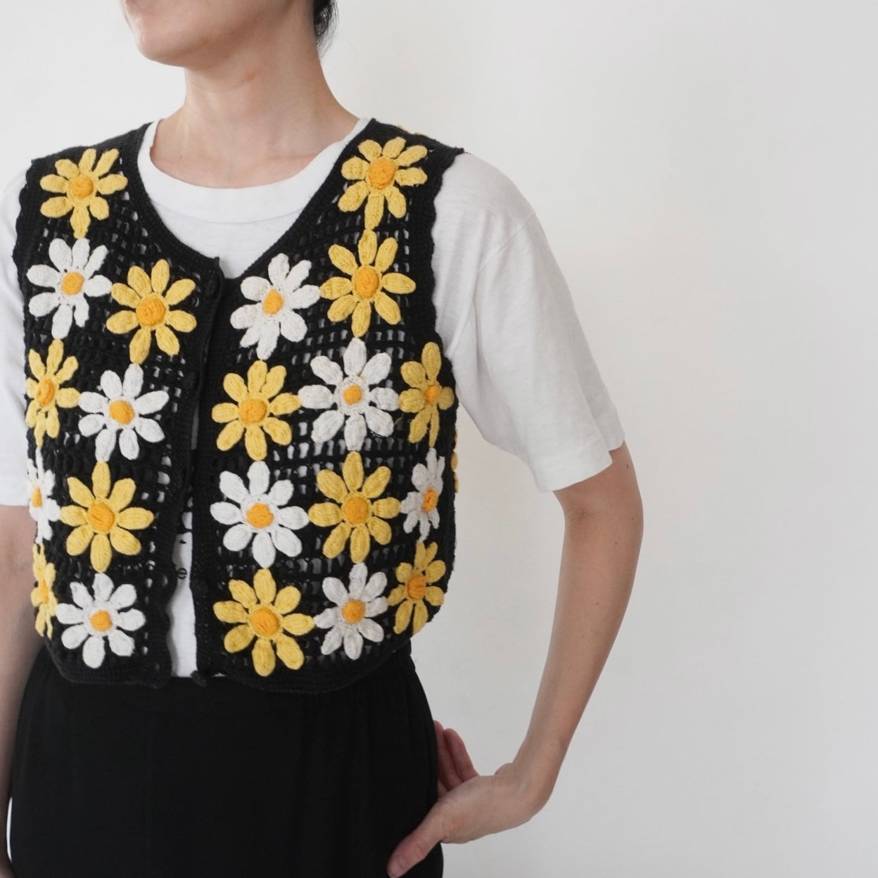 90s Crochet Top