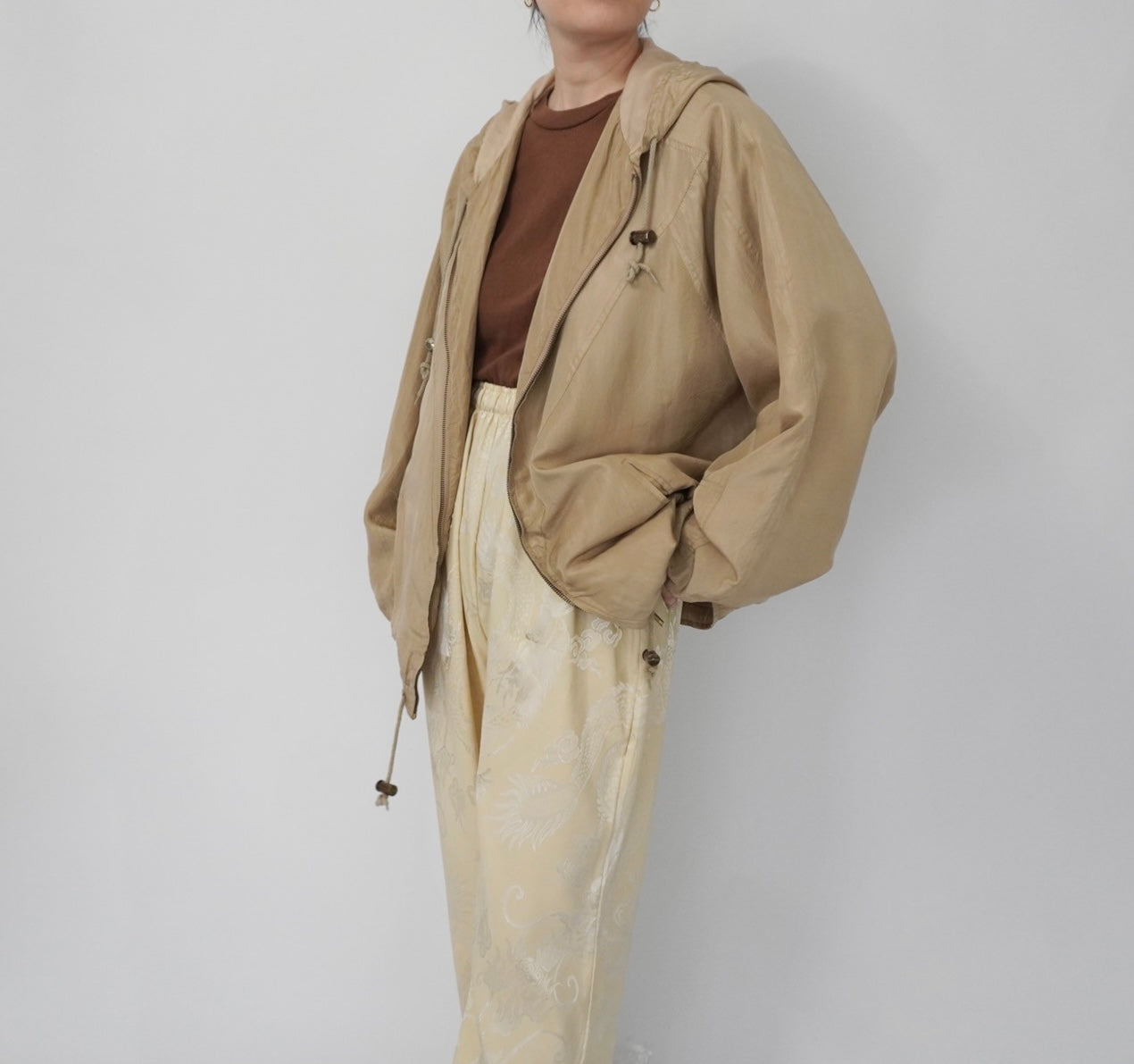 90s Silk Light Jacket