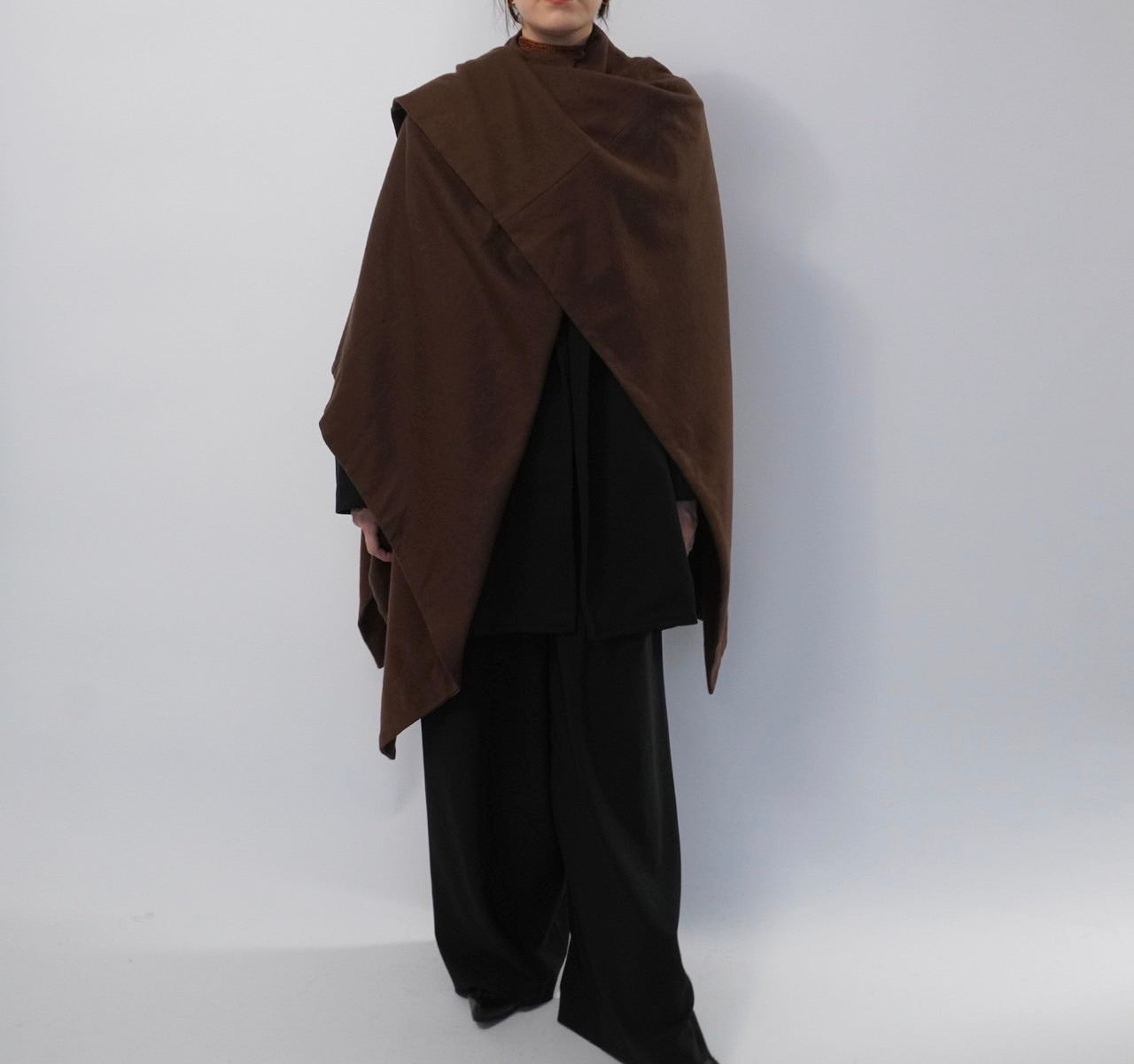 80s Brown Cape