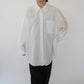 90s Embroidery Collar Shirt