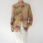 90s Printed Sheer Shirt Made in USA