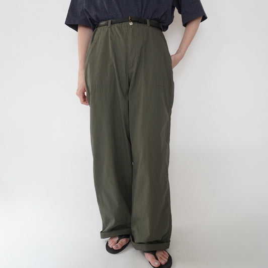 90s Cotton Wide Pants
