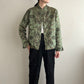 90s Silk Embroidery Shirt Jacket