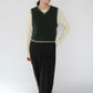 Green Knit Vest Made in Australia