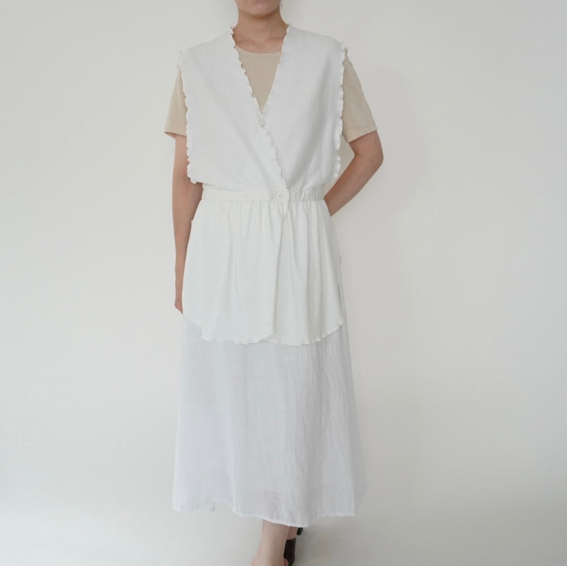 80s Sleeveless Top Made in USA