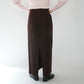 90s Brown  Design Skirt