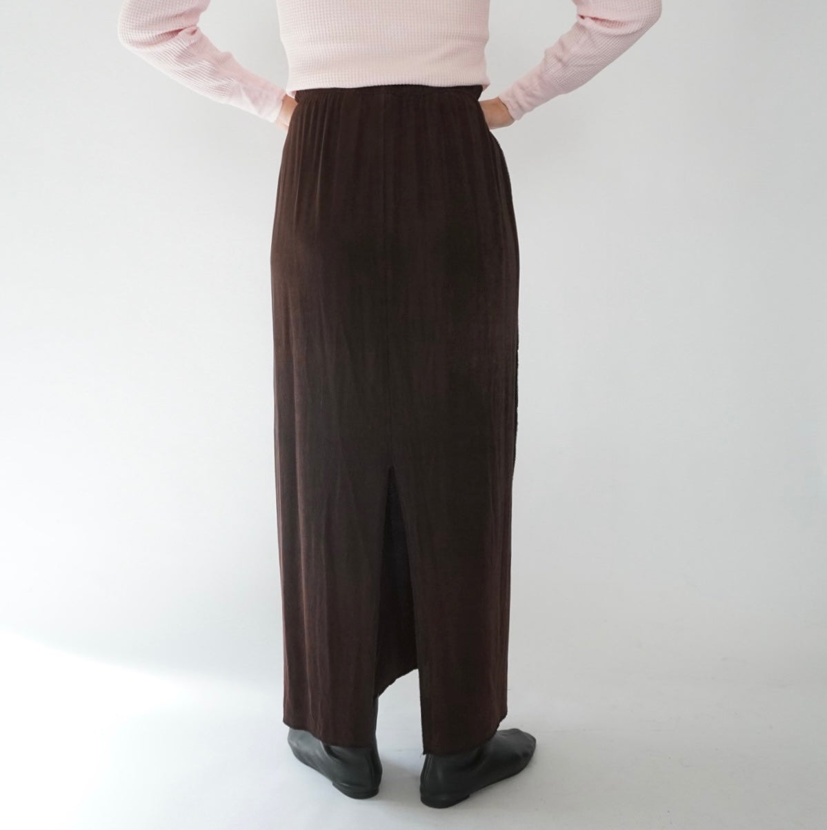 90s Brown  Design Skirt