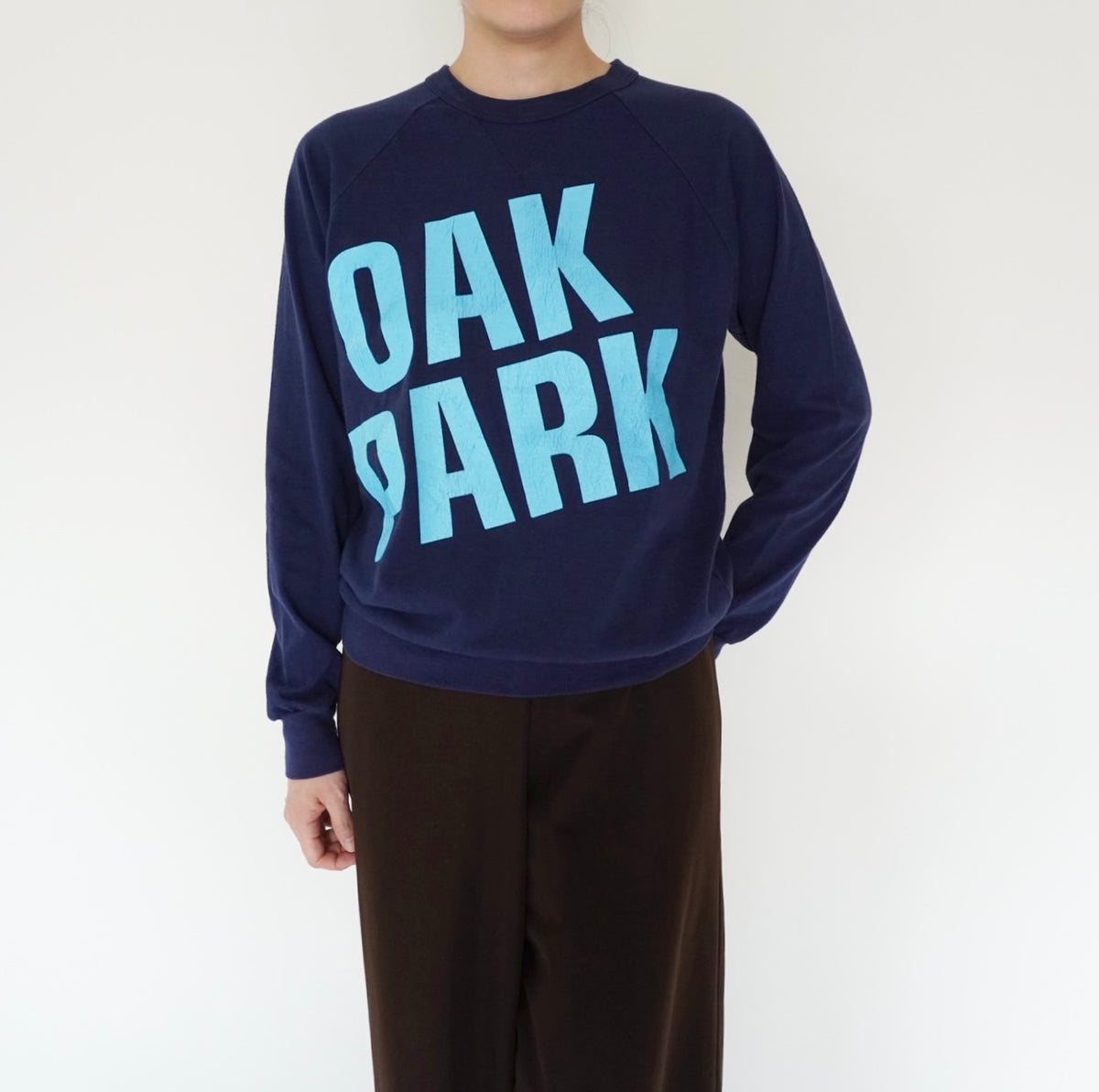 90s Long Sleeves Printed T-shirt Made in USA