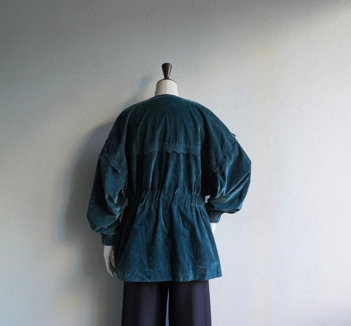 80s Velor Jacket Made in Italy