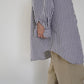 90s "GAP" Striped Long Cotton Shirt