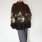 90s Horse Design Fleece Zip Top Made in USA
