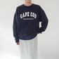90s Printed Sweater Made in USA