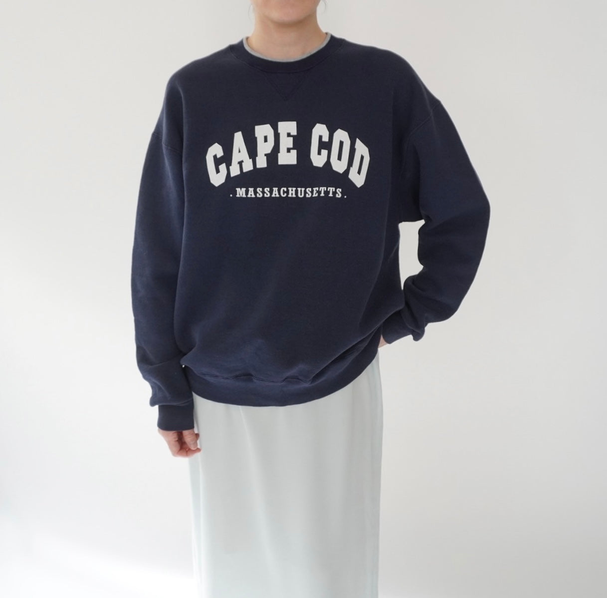 90s Printed Sweater Made in USA