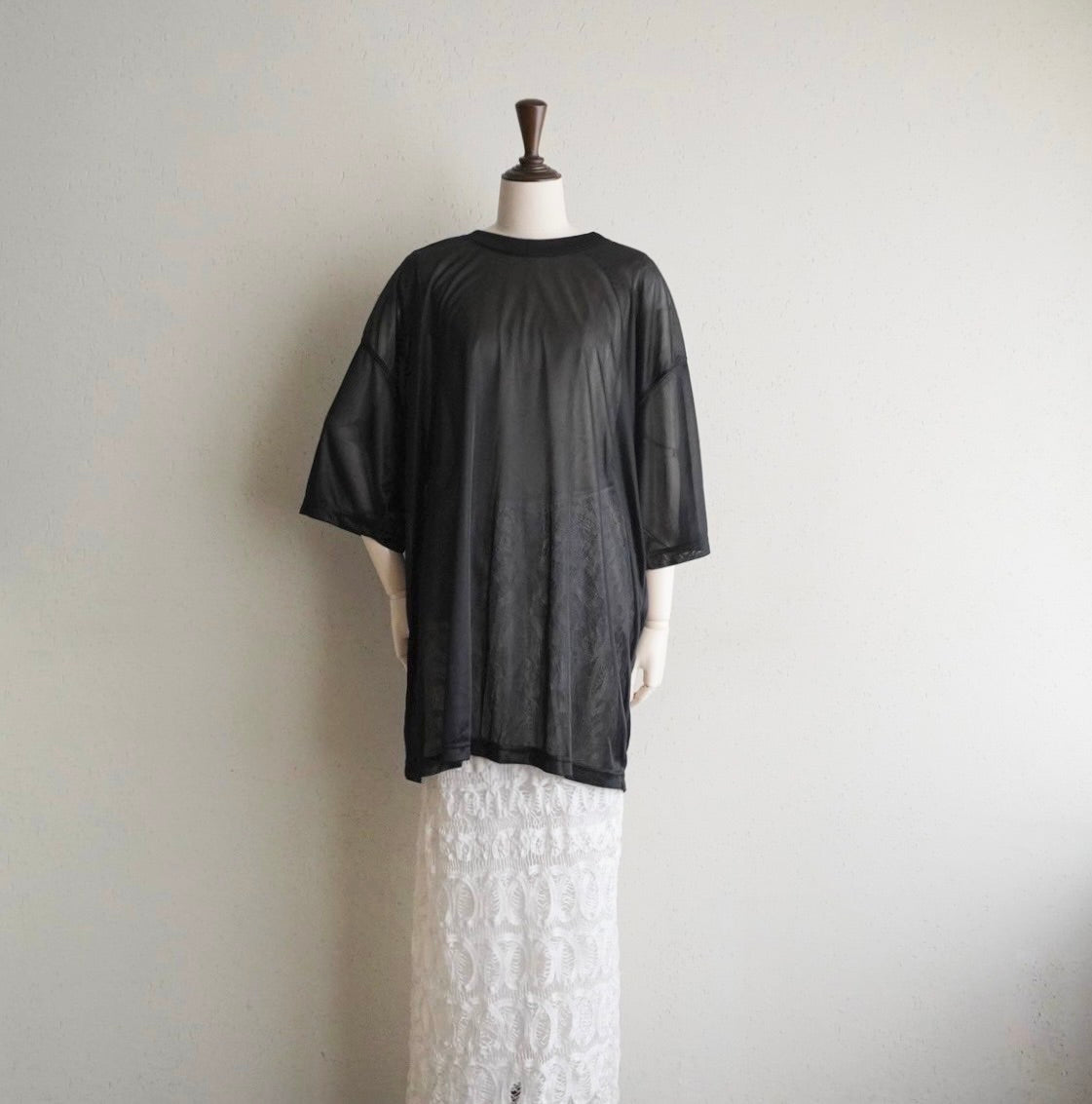 90s Sheer Black T-shirt