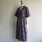 80s EURO Printed Dress