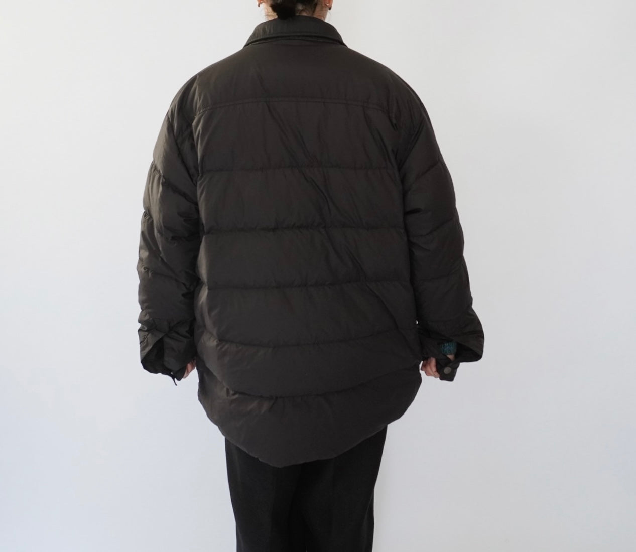 90s Black Down Jacket