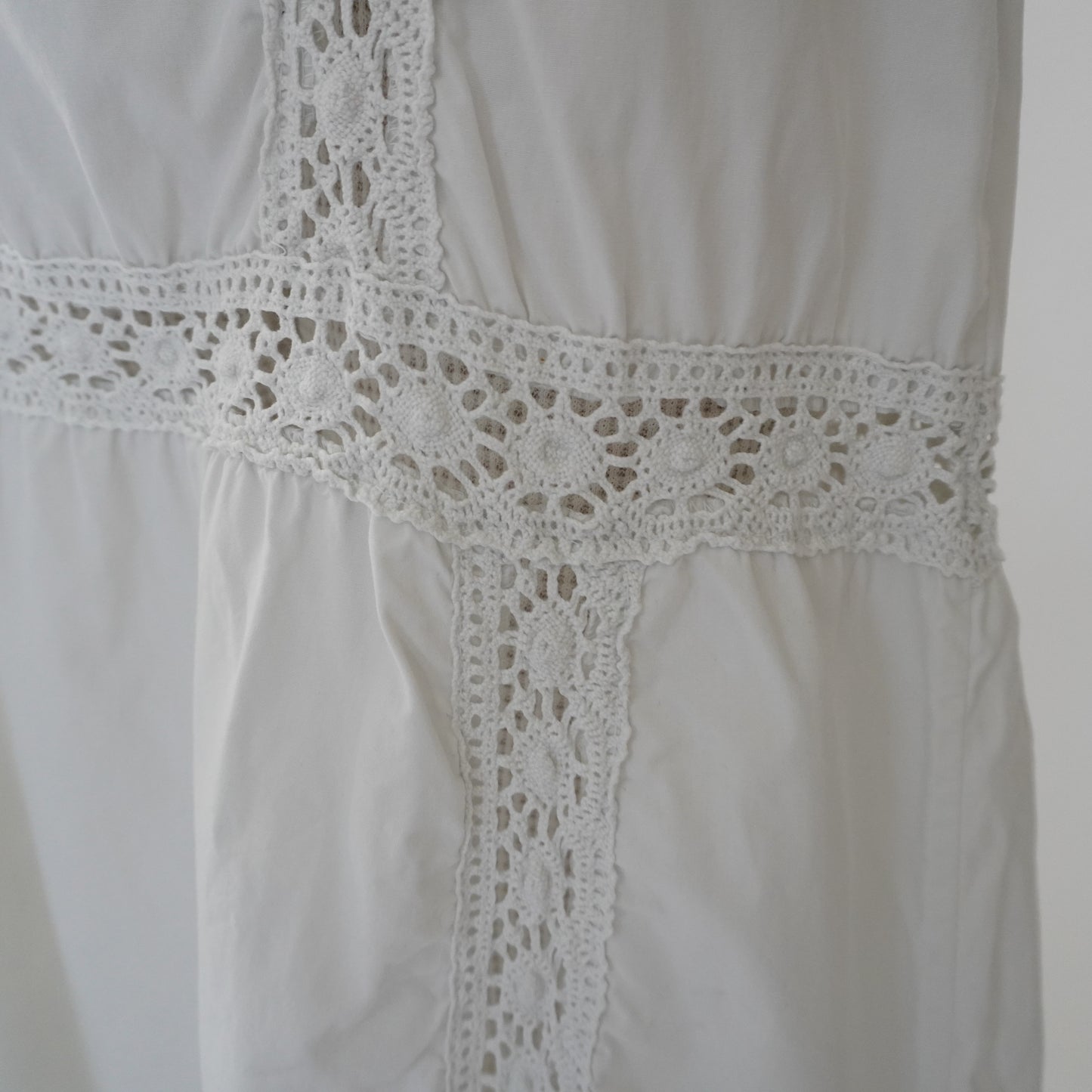 80s Lace Design Skirt Made in Italy