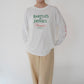 80s Printed Long Sleeves T-shirt Made in USA